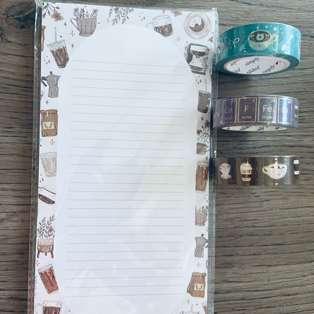 Notepad Caffe Latte design Papermintystudio design - Picture 12 of 12